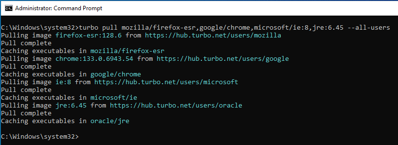 Citrix installi start menu