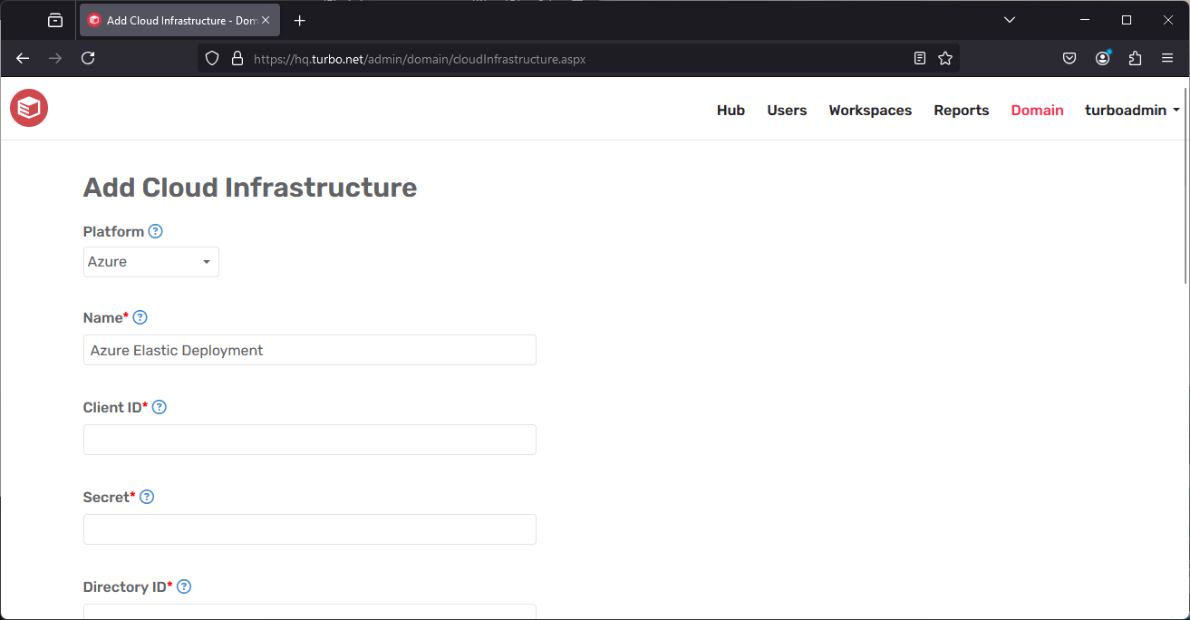 Cloud Infrastructure