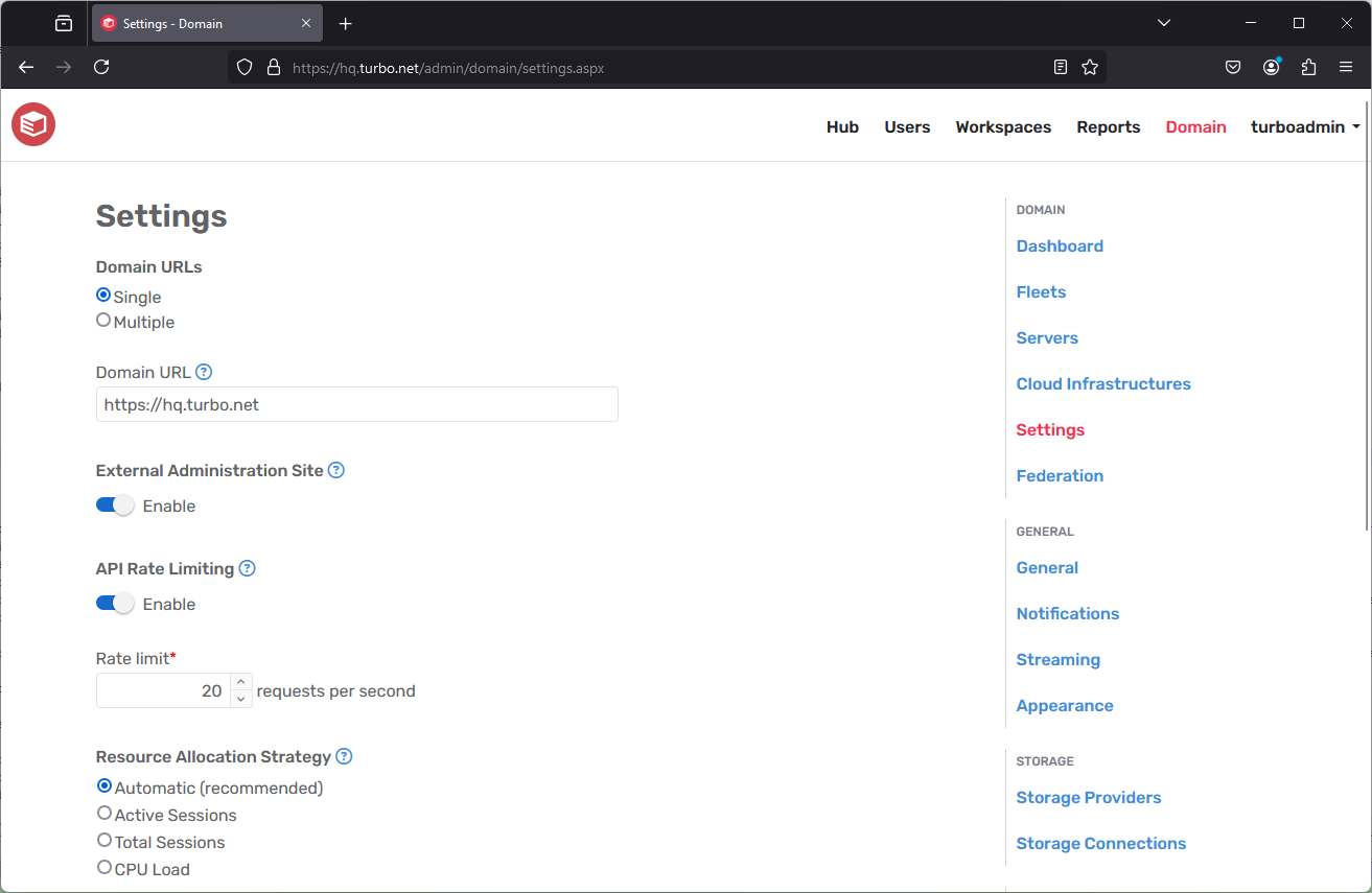 External Admin Access